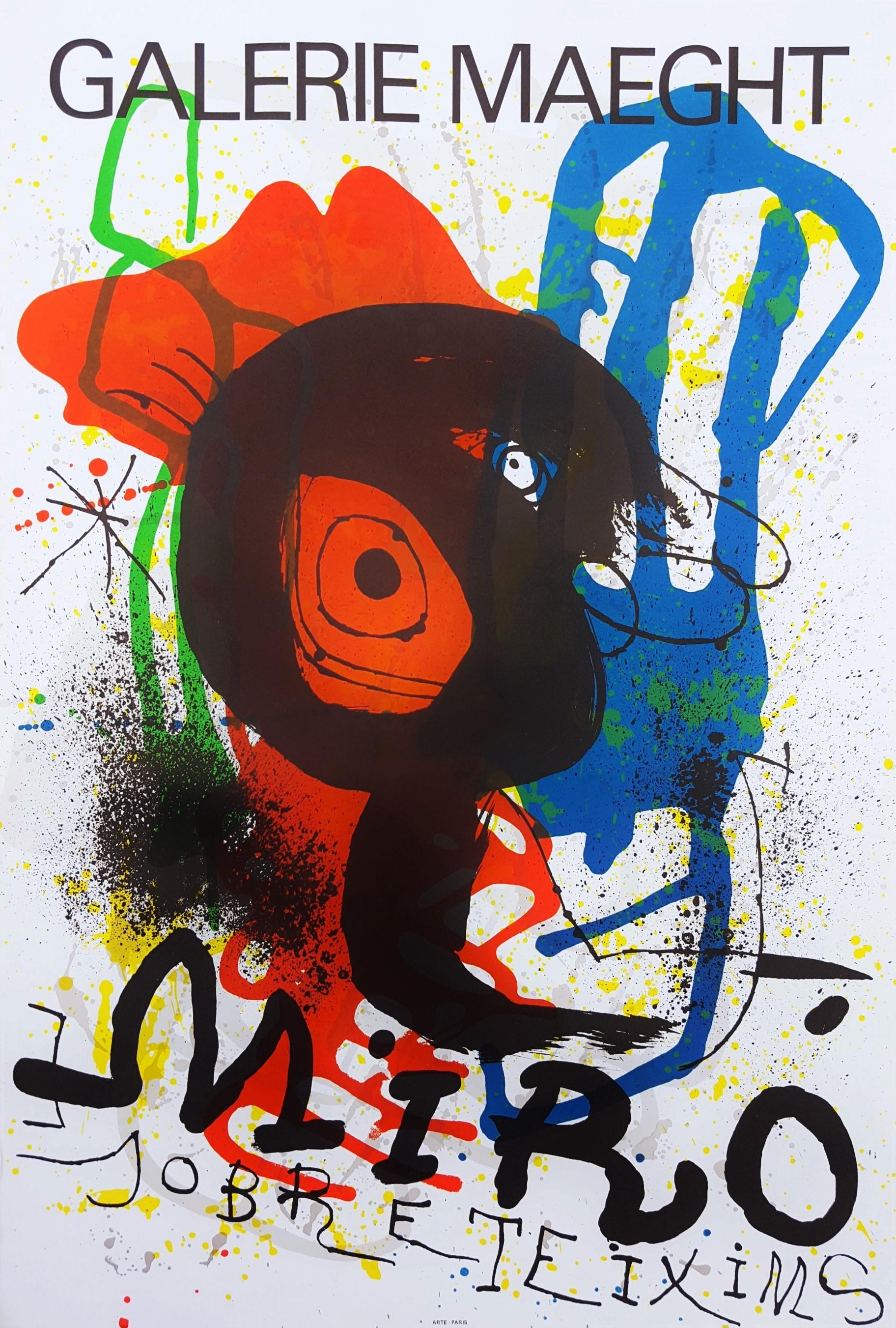Joan Miró Abstract Print - Sobreteixims