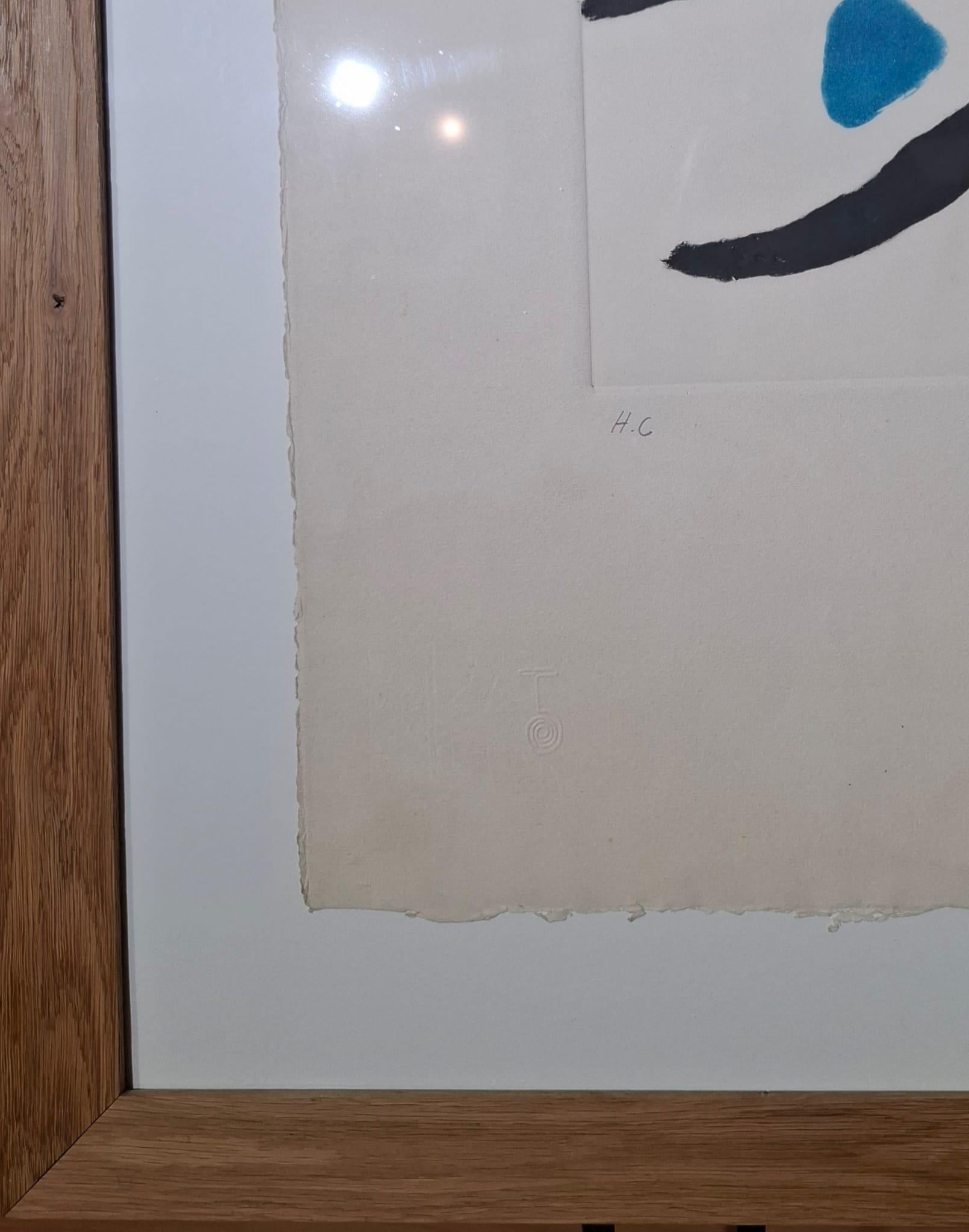 Sohn Abrines II (Abstrakt), Print, von Joan Miró