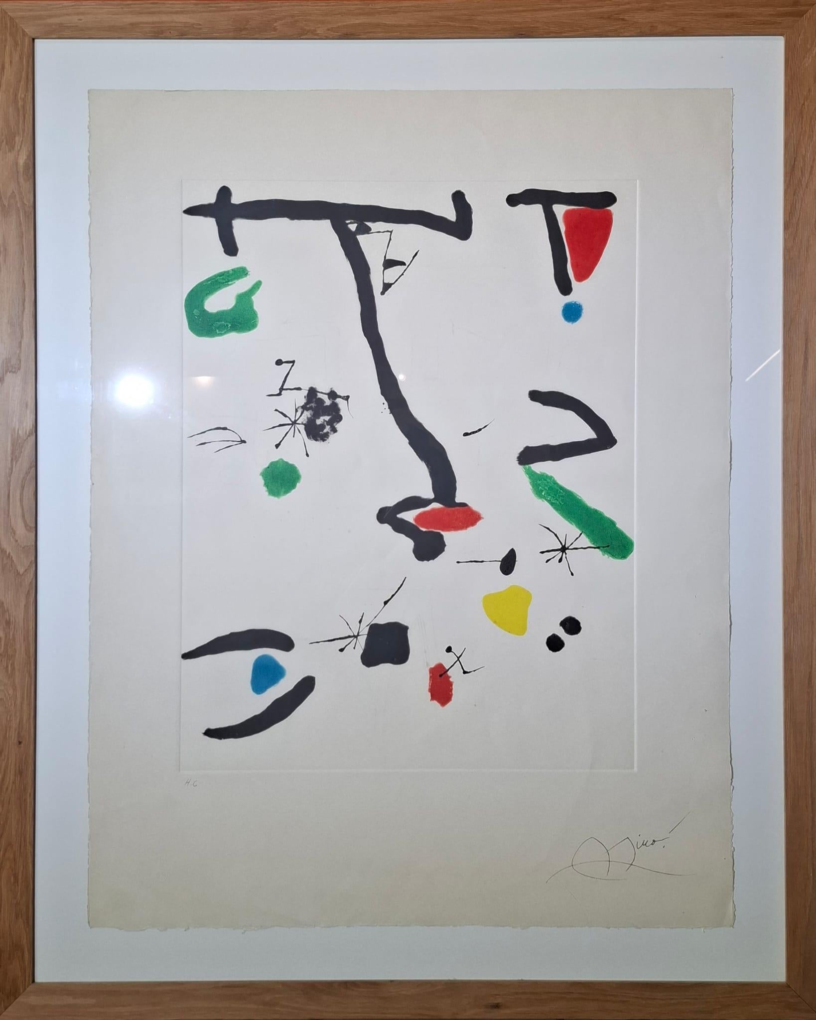 Sohn Abrines II – Print von Joan Miró