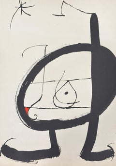 Spanische moderne Kunst von Joan Miró – „Festa Menor“