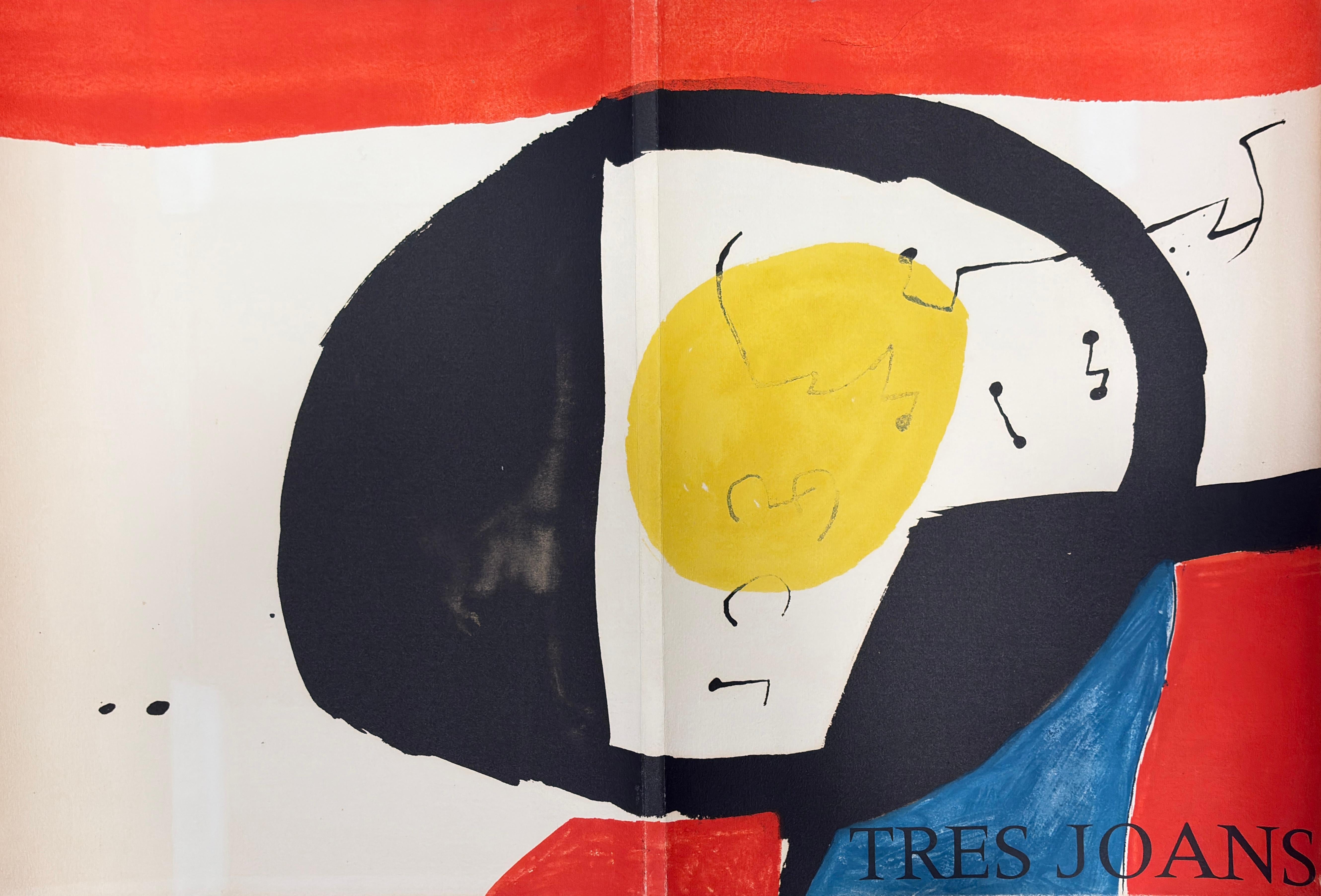 Spanish Modern Art by Joan Miró - Tres Joans