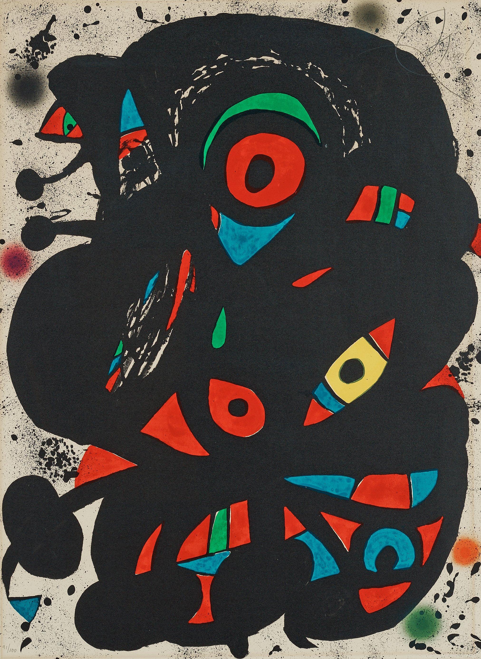 Strindberg Mappen  - Print by Joan Miró