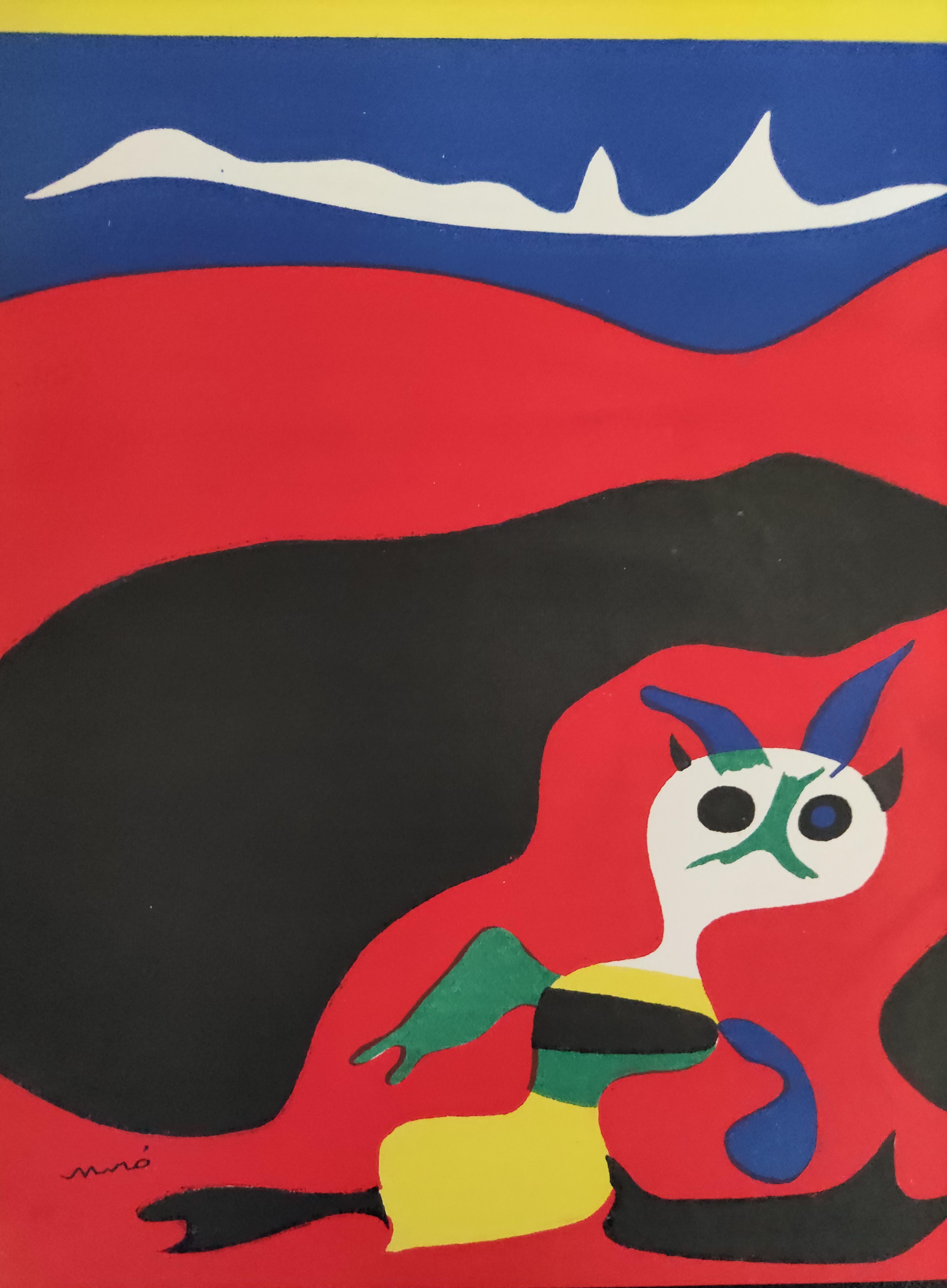 Estate - Print Surrealismo di Joan Miró
