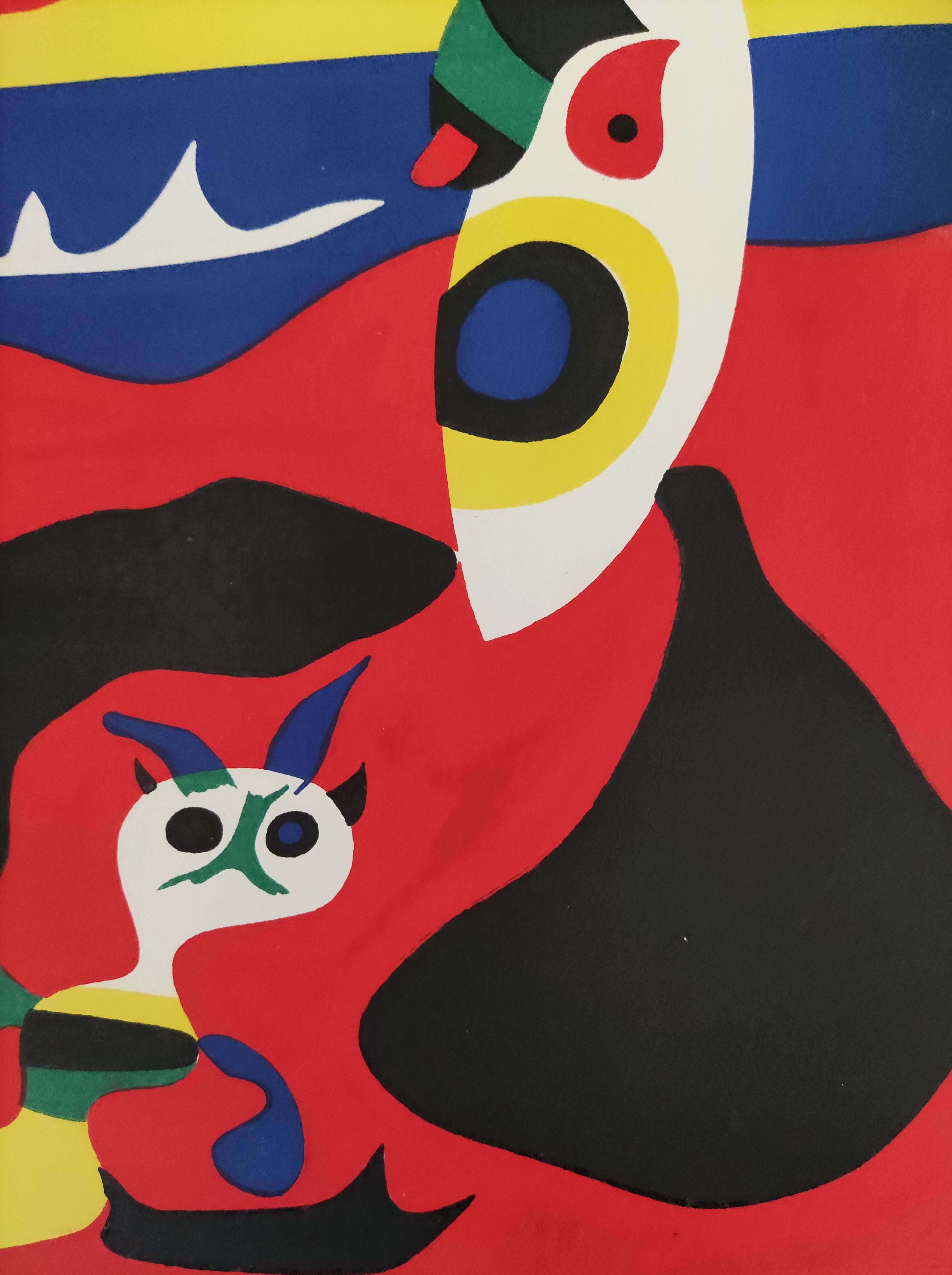 Estate - Print Giallo di Joan Miró