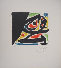 Untitled - Original lithograph, Hand Signed (Mourlot #682)