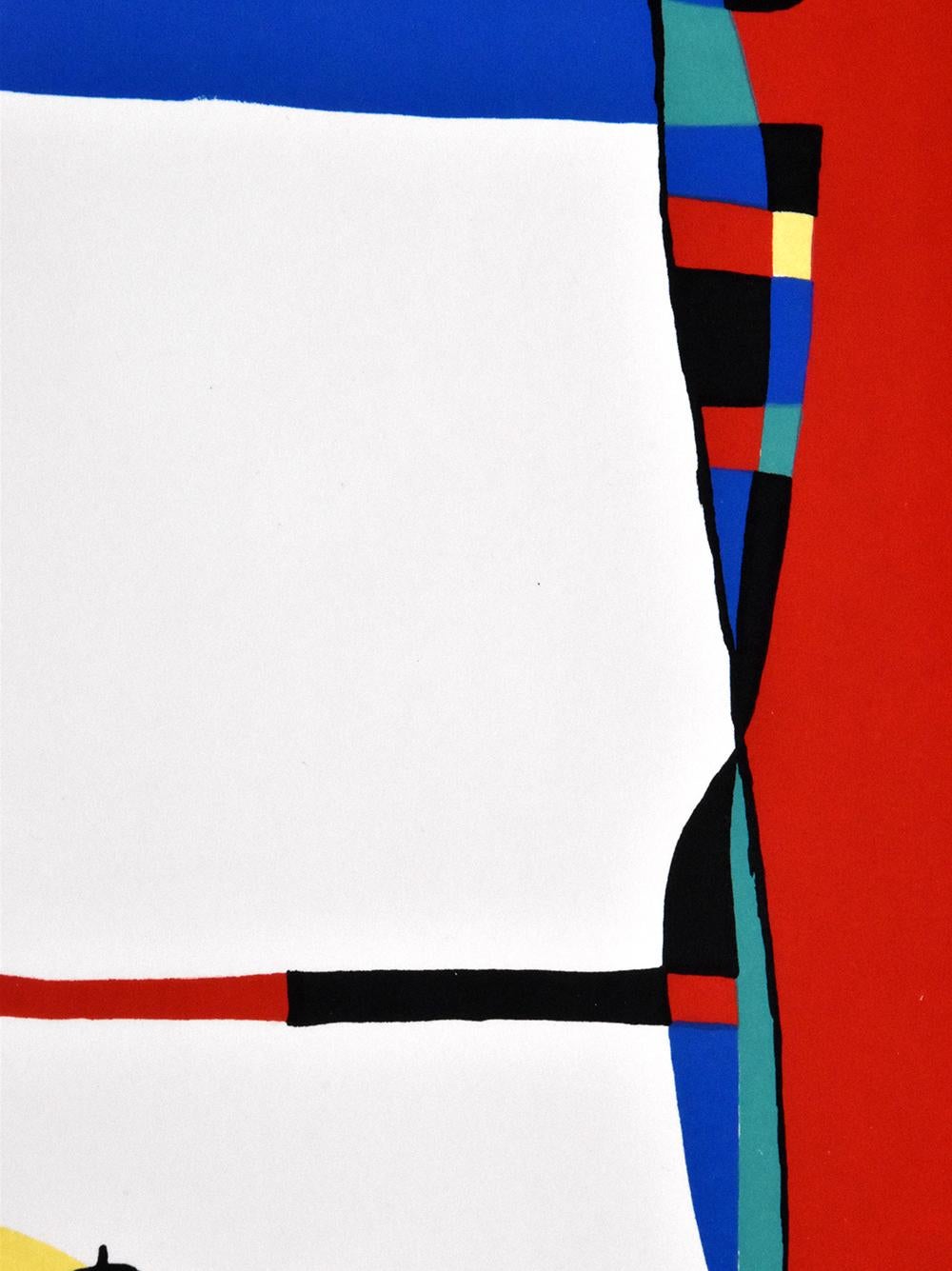Terres de grand feu, 1956 - Modern Print by Joan Miró