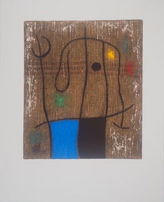 The astrologer, Signed lithograph