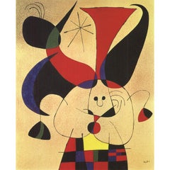 The Bird Plunges Toward the Lake Where the Stars are Mirrored' 2010 Lithograph