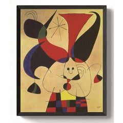 The Bird Plunges Toward the Lake Where the Stars are Mirrored' 2010 Lithograph