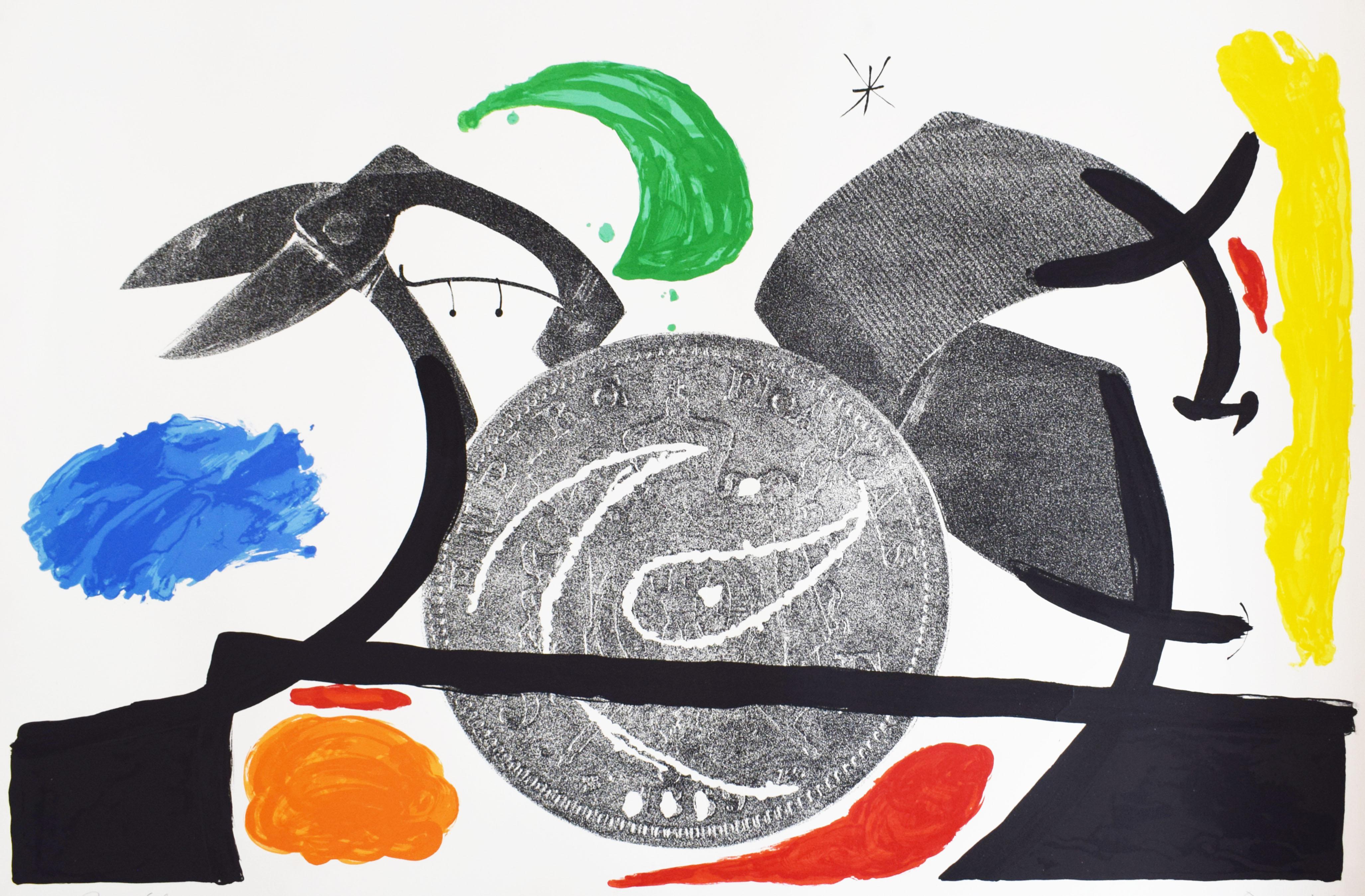 Joan Miró Print - The Fang of Finances I - Spanish Surrealism Monumental
