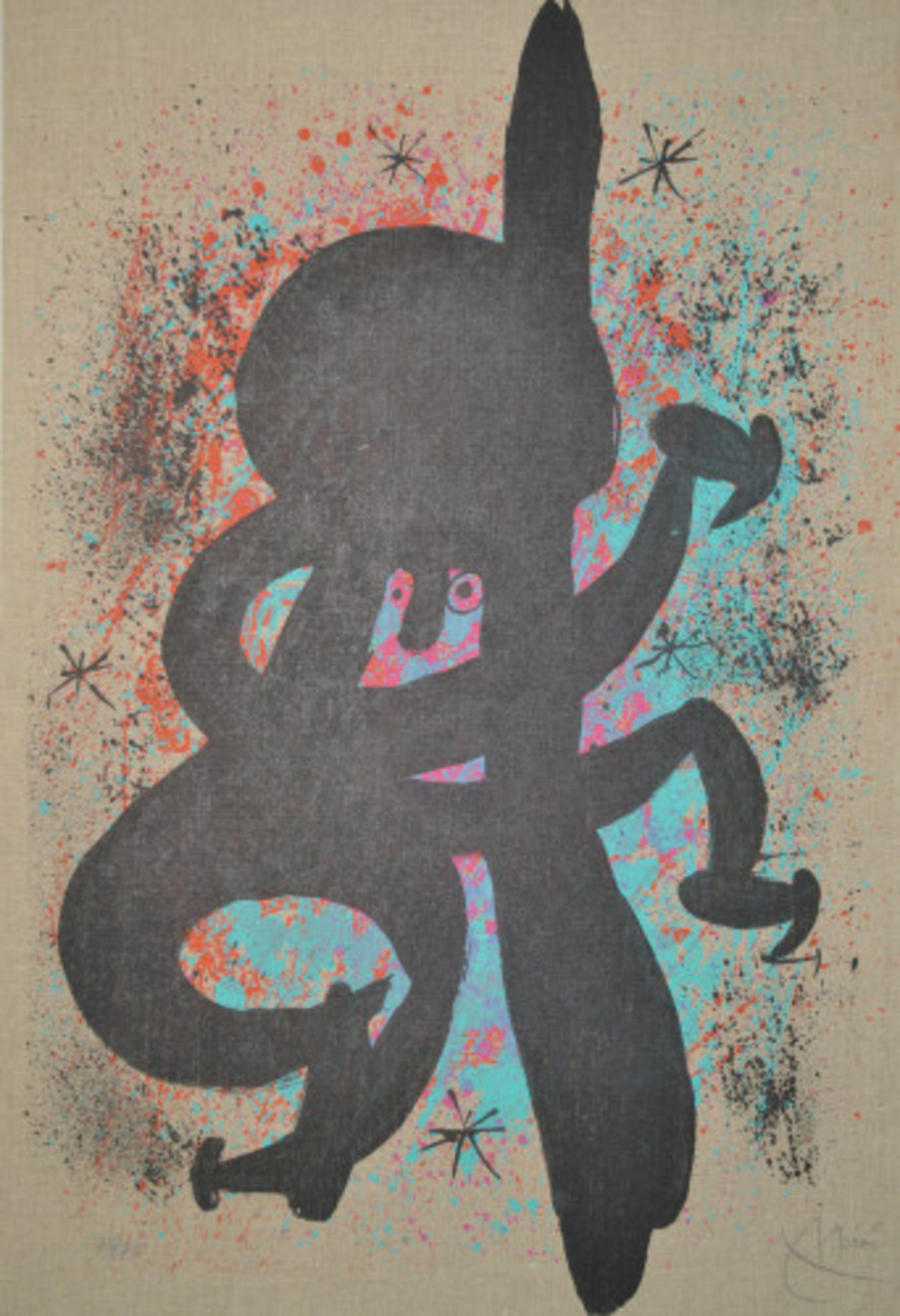 The Feverish Eskimo - M637 - Print by Joan Miró
