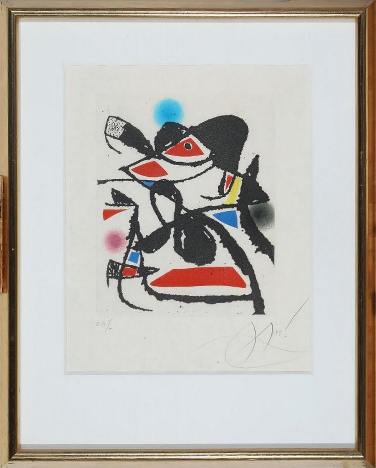 The hammer without a master  - Print by Joan Miró