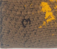 Il musicista, litografia autografata