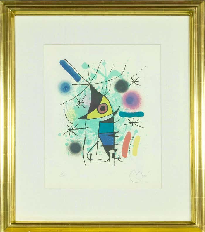 The Singing Fish by Joan Miro, Joan Miro Poster, Modern Wall Art Print The Singing Fish by Joan Miro, Joan Miro Poster, Modern Wall Art Print