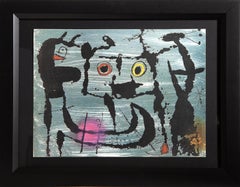 Lo Stige da Indelebile Miro, litografia offset surrealista di Joan Miro