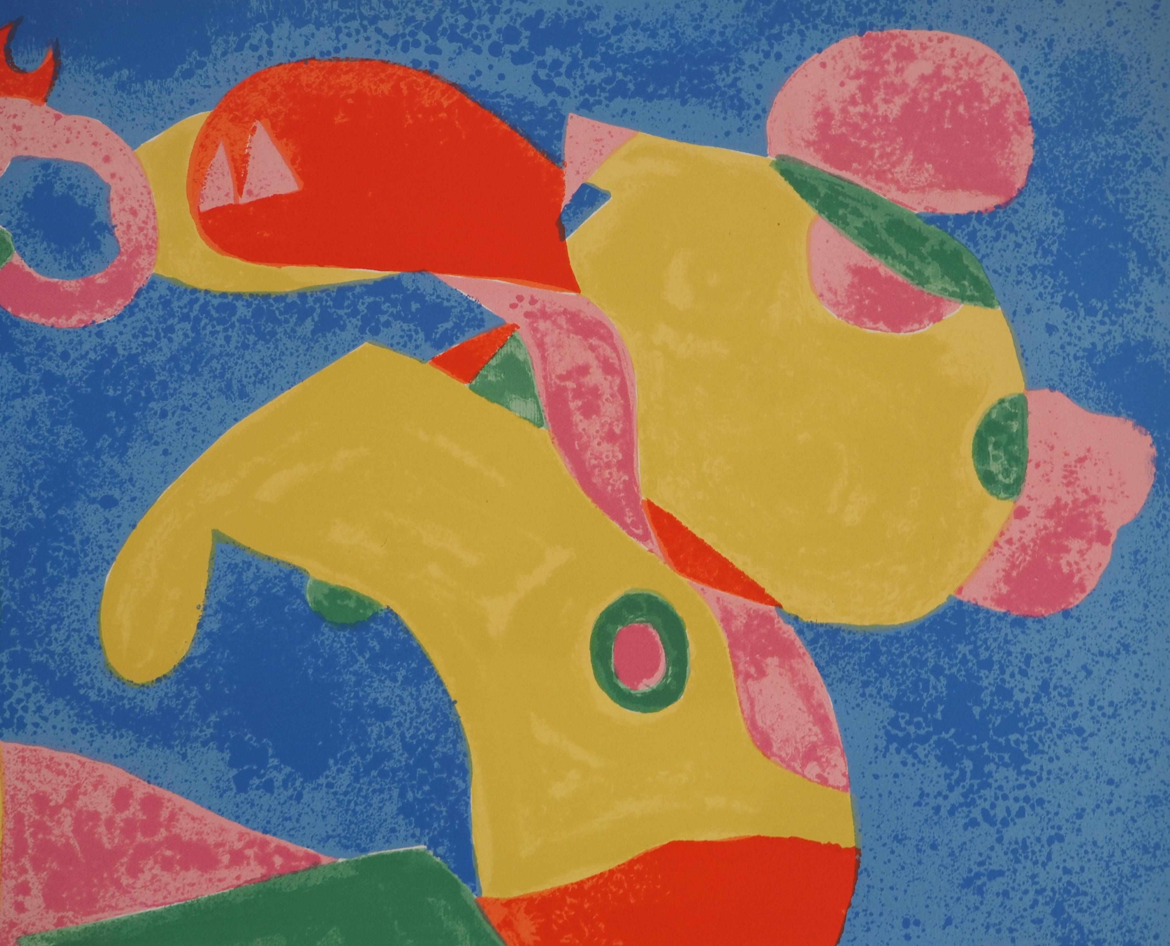The Surrealist Animal, King Ubu - Original Lithograph (Maeght #414) For Sale 2