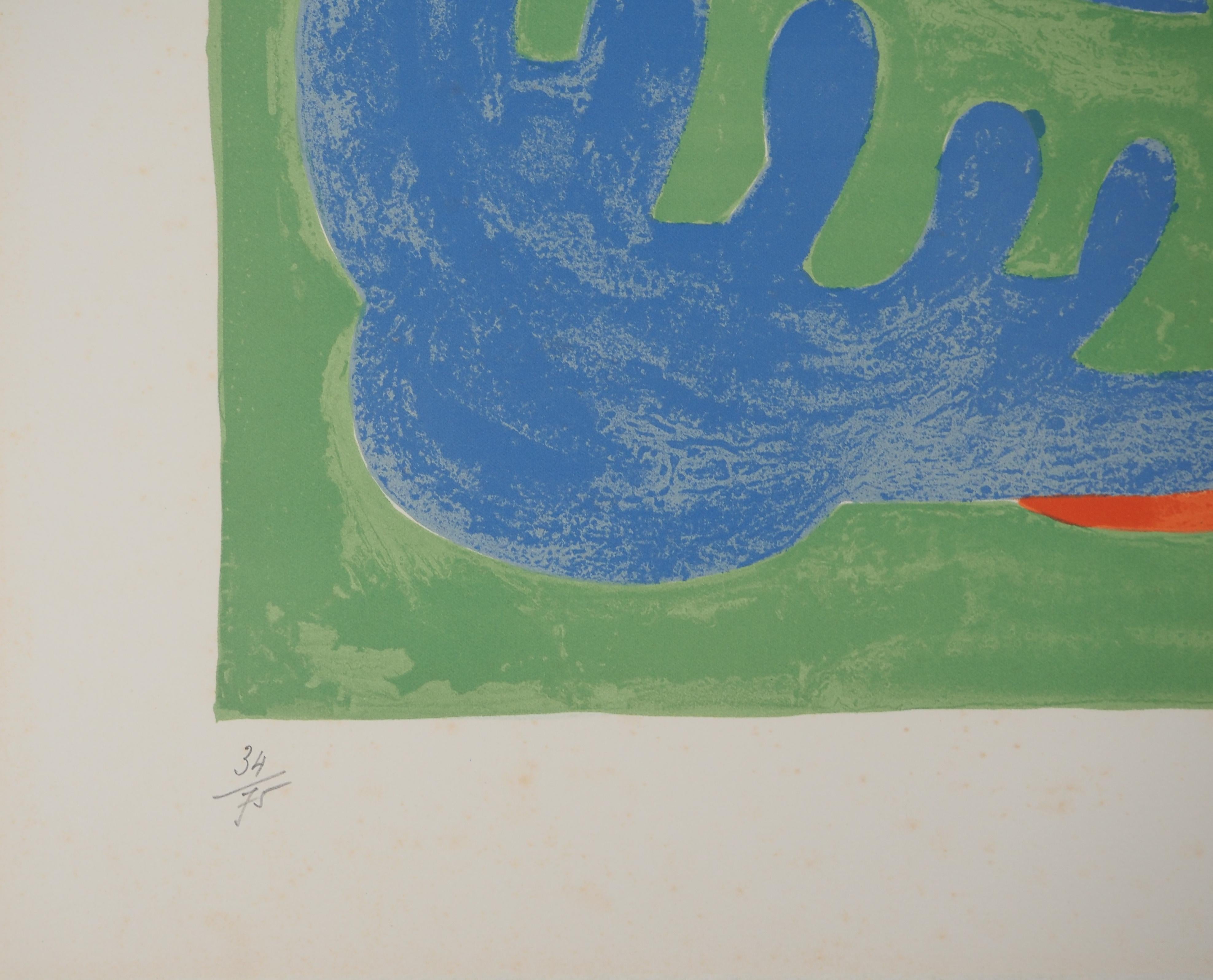 Le rêve surréaliste, le roi Ubu - Lithographie originale (Mourlot #426) - Surréalisme Print par Joan Miró