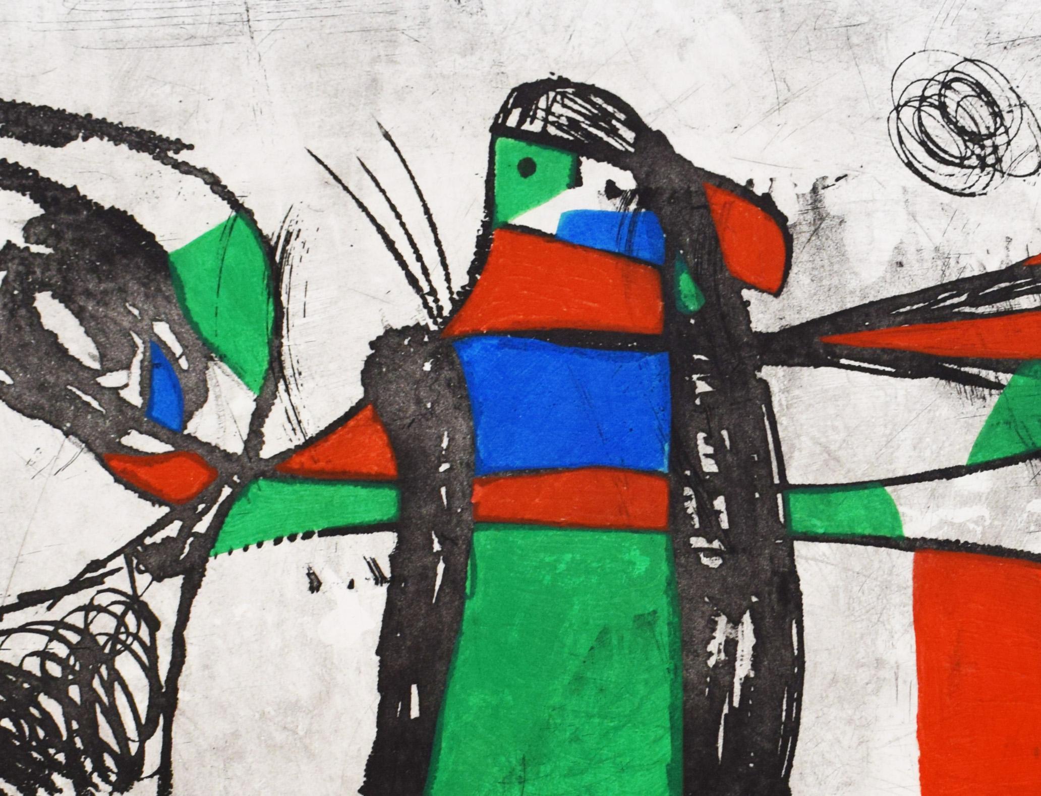 This original etching and aquatint with carborundum is hand signed in white pencil by the artist 