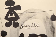 Title Page for Album 13, Lithograph by Joan Miro