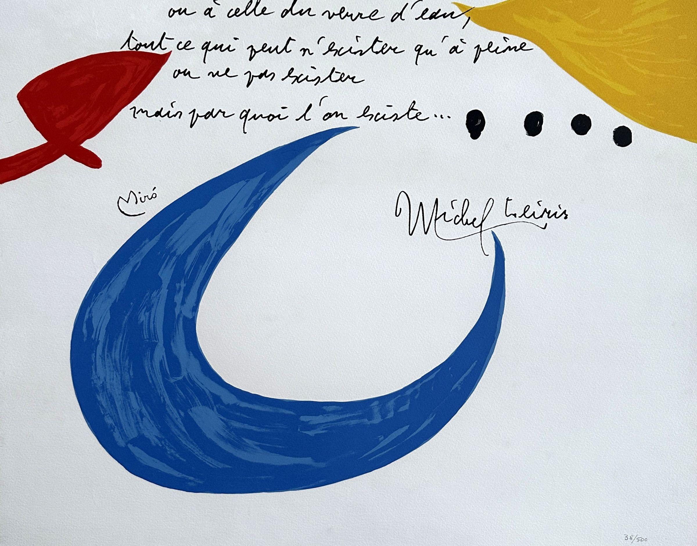 Tous Les Parfums - Firma impresa litografía original (Mourlot #902) - Print Moderno de Joan Miró