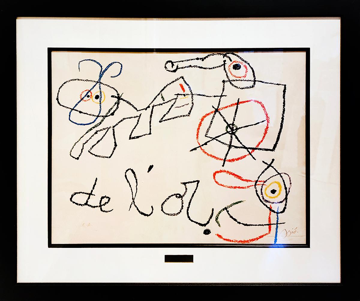 Ubu aux BalEares - Print by Joan Miró