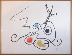 Ubu aux Baléares (M.786), Abstract Lithograph by Joan Miro