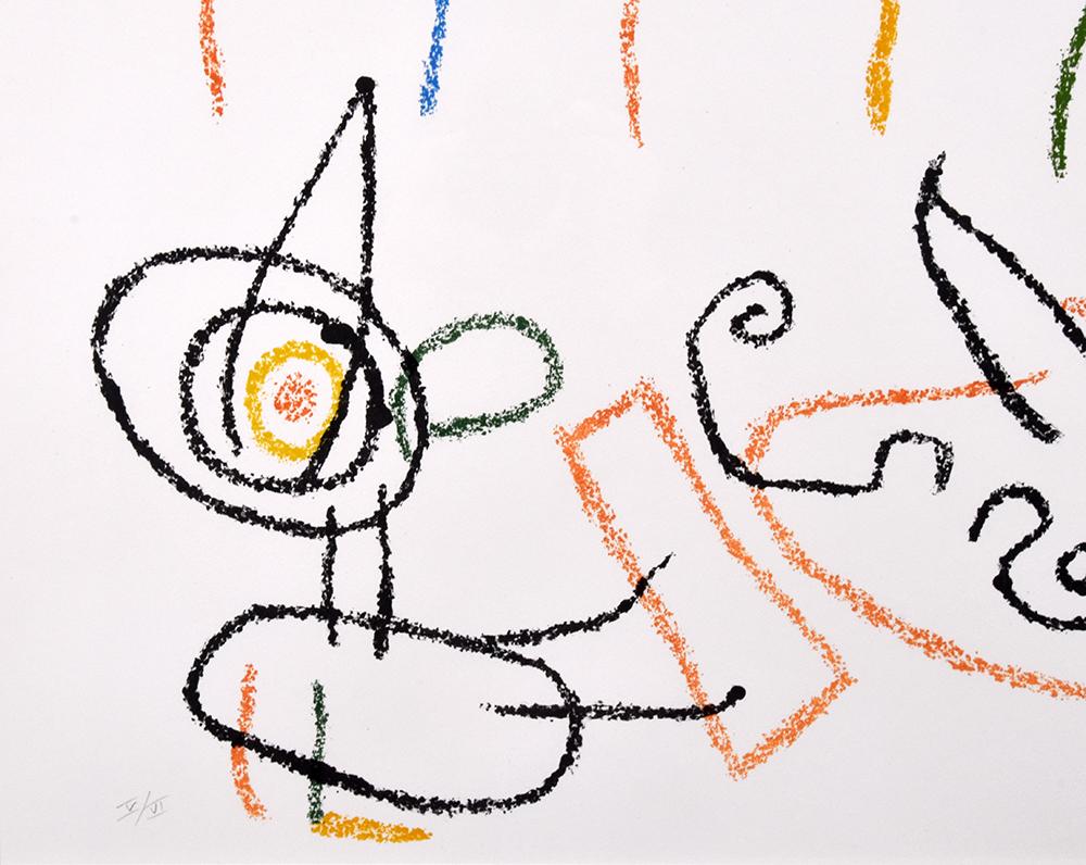 Ubu aux Baléares (Ubu of The Balearic Islands), 1971 - Modern Print by Joan Miró