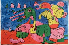 Ubu Roi, 1965 Lithograph, Joan Miro