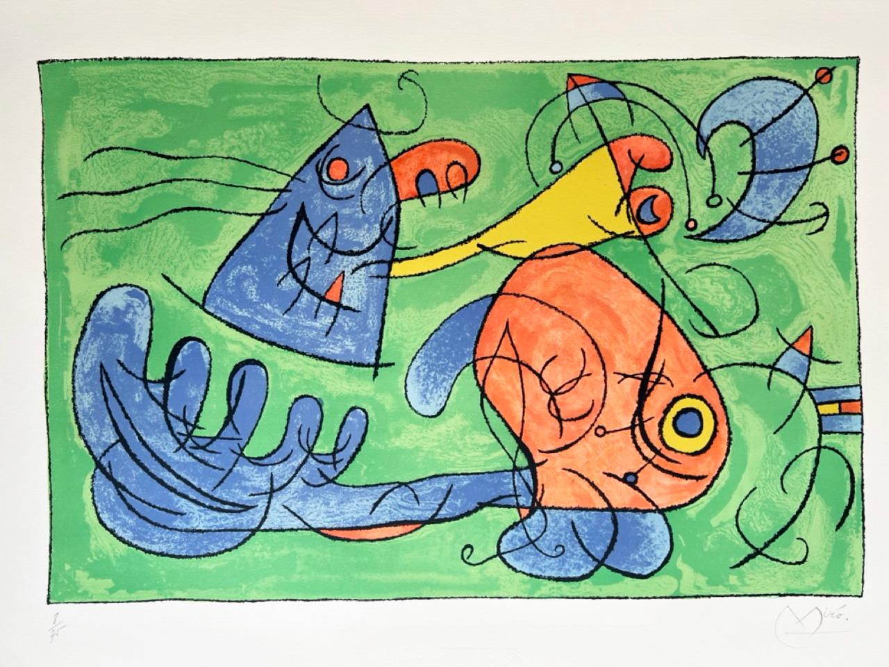 Joan Miró Abstract Print - Ubu roi 