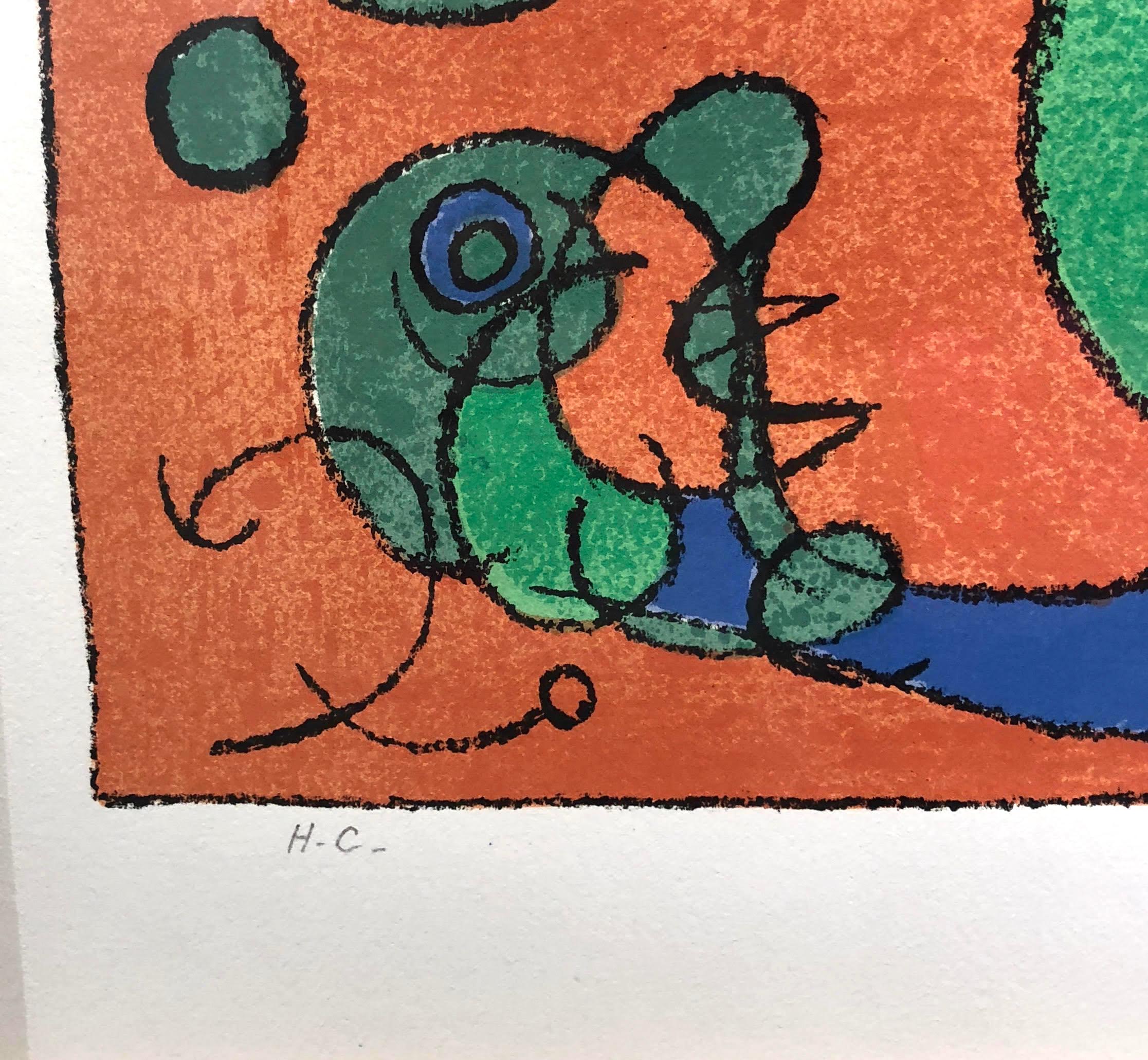 Joan Miro, Ubu Roi m.489 - Surrealist Print by Joan Miró