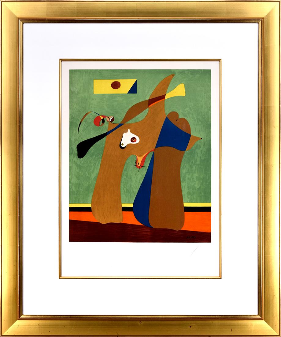 Une Femme (A Woman), 1958 - Print by Joan Miró