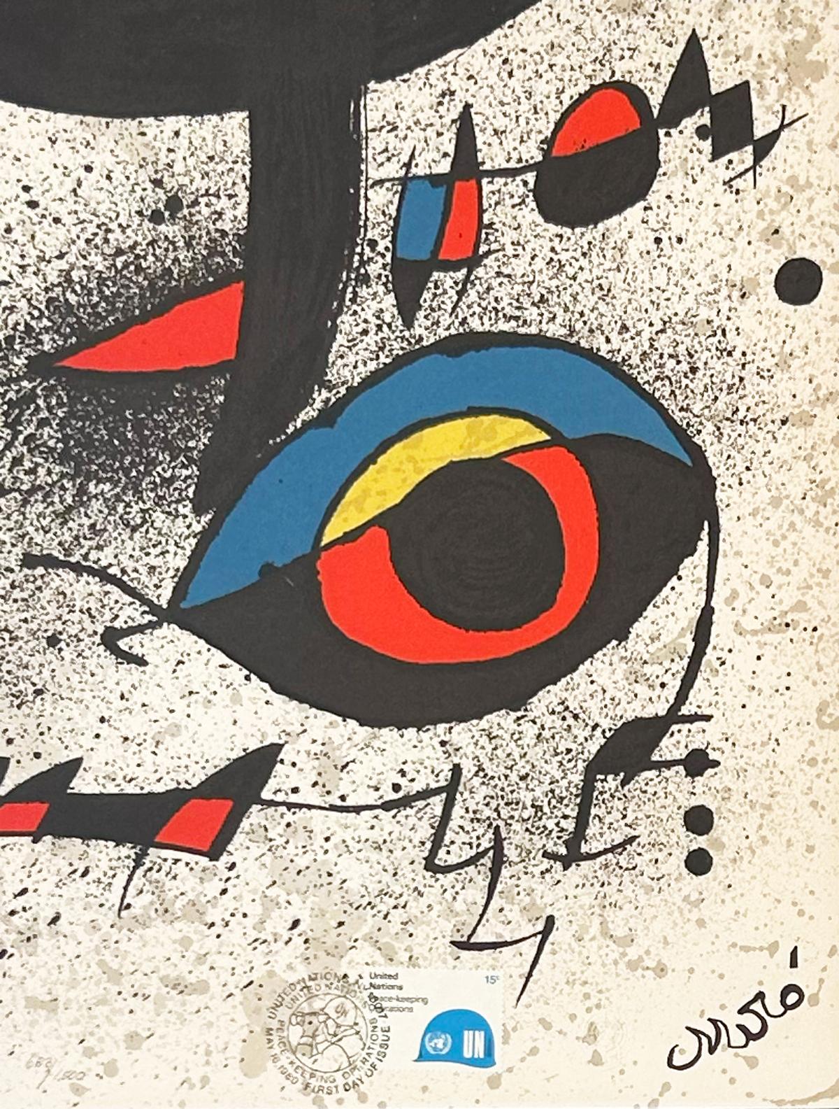 Joan Miró Print - United Nations Peacekeeping Operations