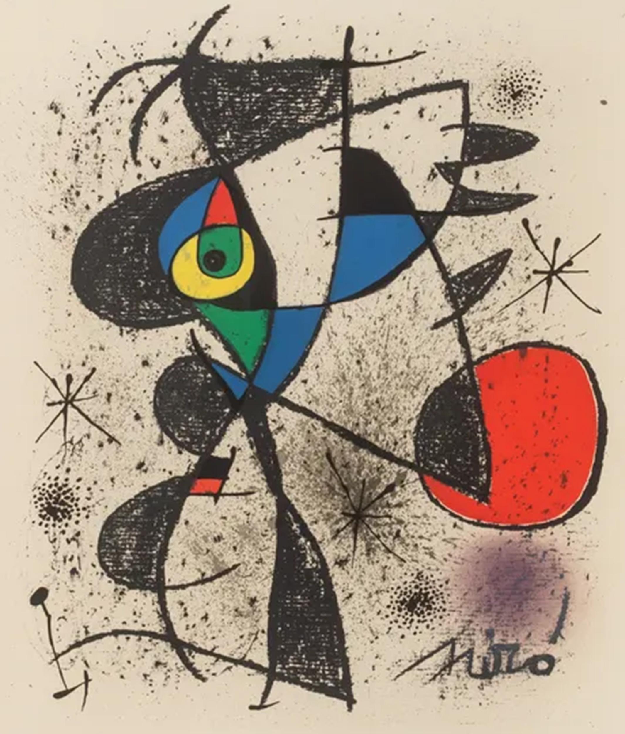 Universite de Geneve - Surrealist Print by Joan Miró