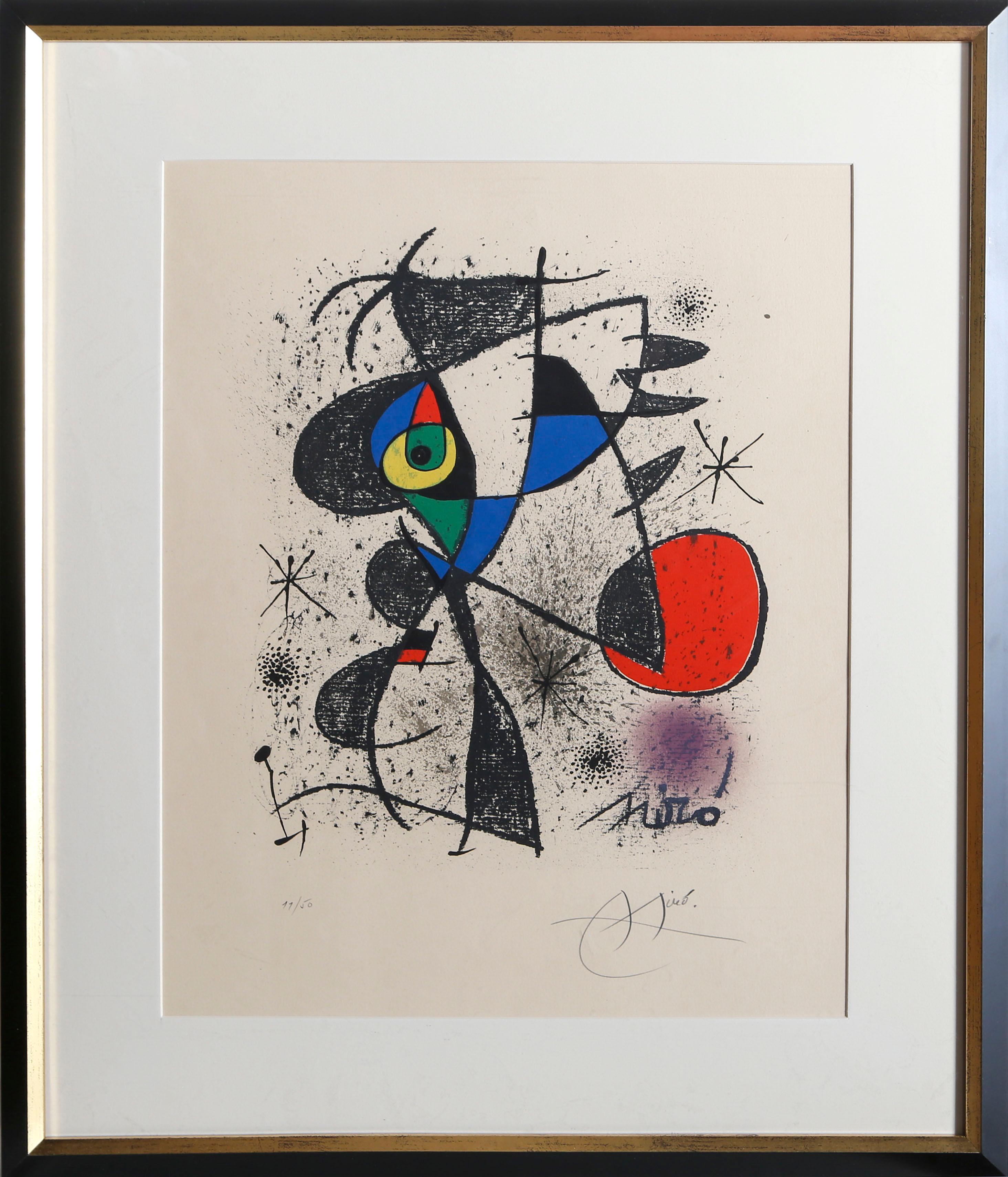 Joan Miró Abstract Print - Universite de Geneve