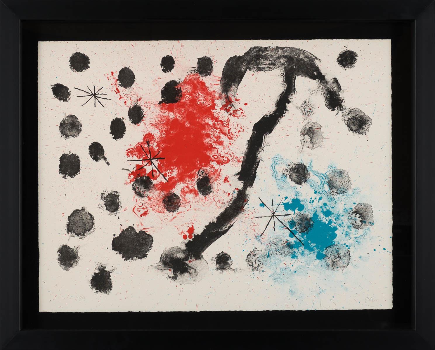 Untitled, 1961 (Album 19, M.254) - Modern Print by Joan Miró