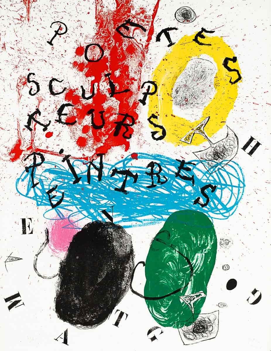 Untitled, 1961 (Album 19, M.260) - Print by Joan Miró