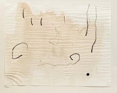 Unbetitelte Farblithografie von Joan Miró, limitierte Auflage, 1963