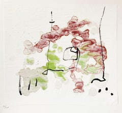 Untitled Color Lithograph by Joan Miro, Limited Edition 1963