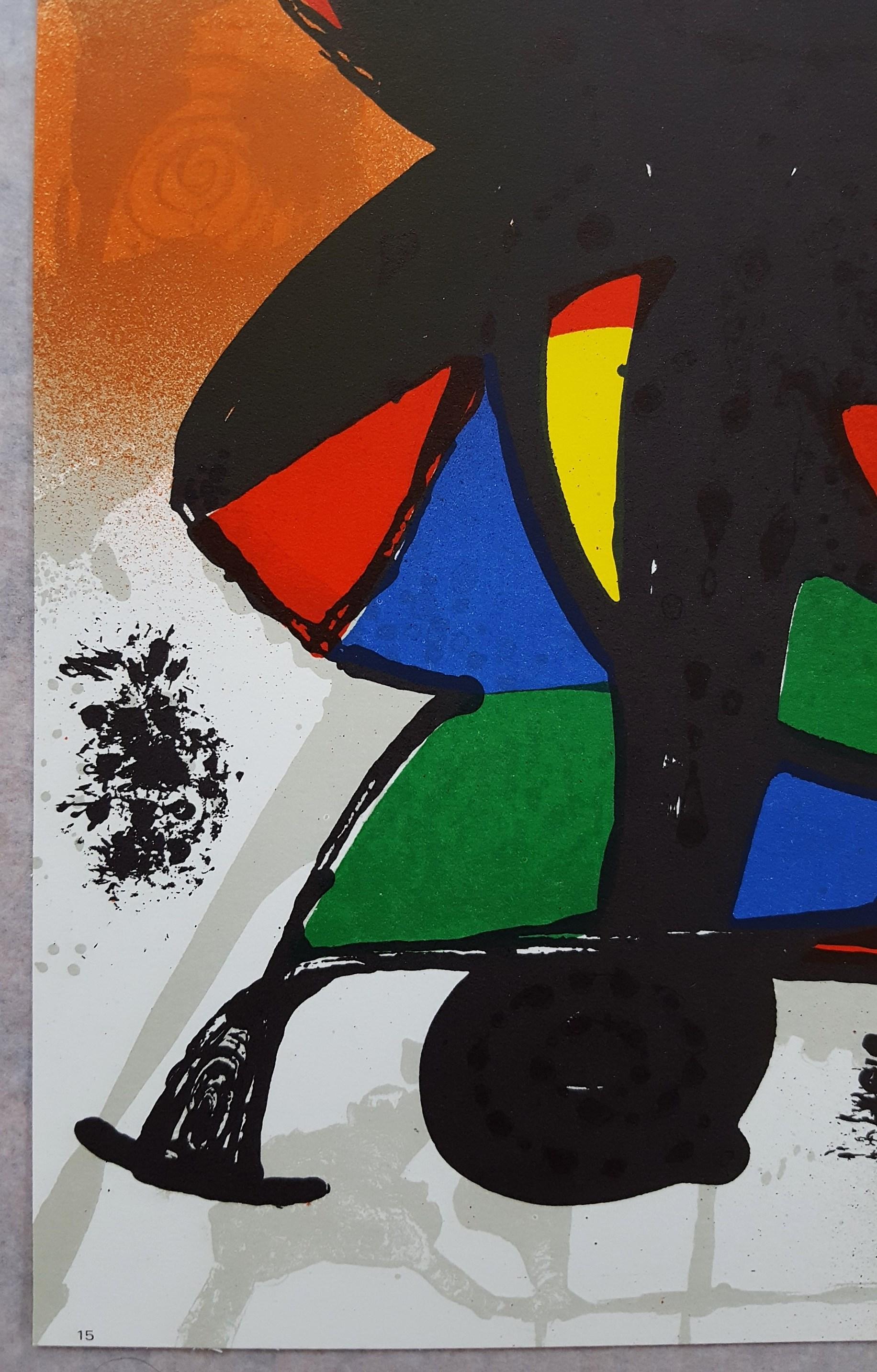 Untitled (Figure 1115) - Print by Joan Miró