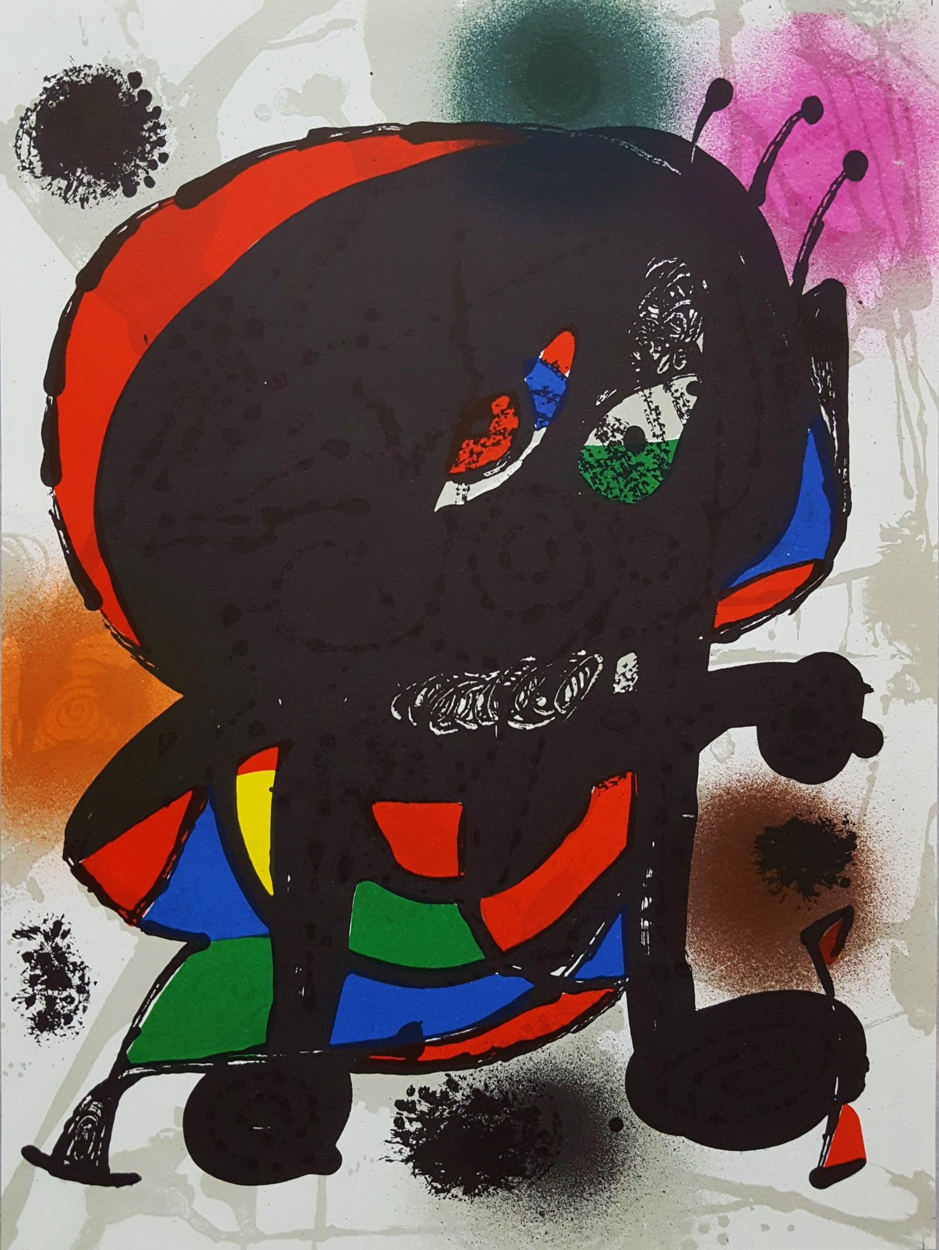 Joan Miró Abstract Print - Untitled (Figure 1115)