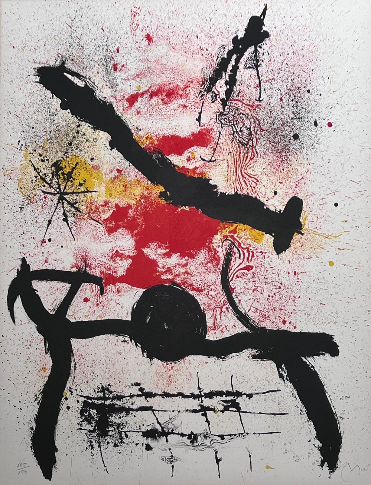 Abstract Print di Joan Miró - Untitled