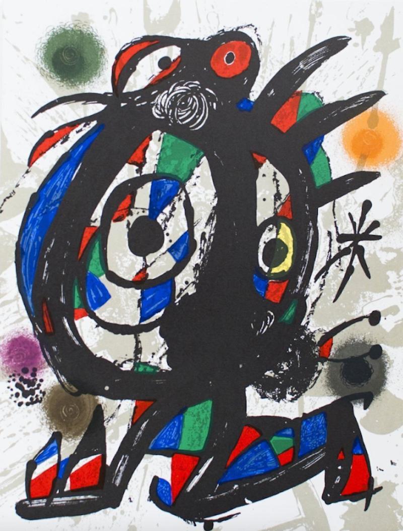 Joan Miró Abstract Print - Untitled