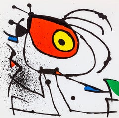 Untitled (Foundation Maeght I) Lithograph Print, Framed, 20th Century