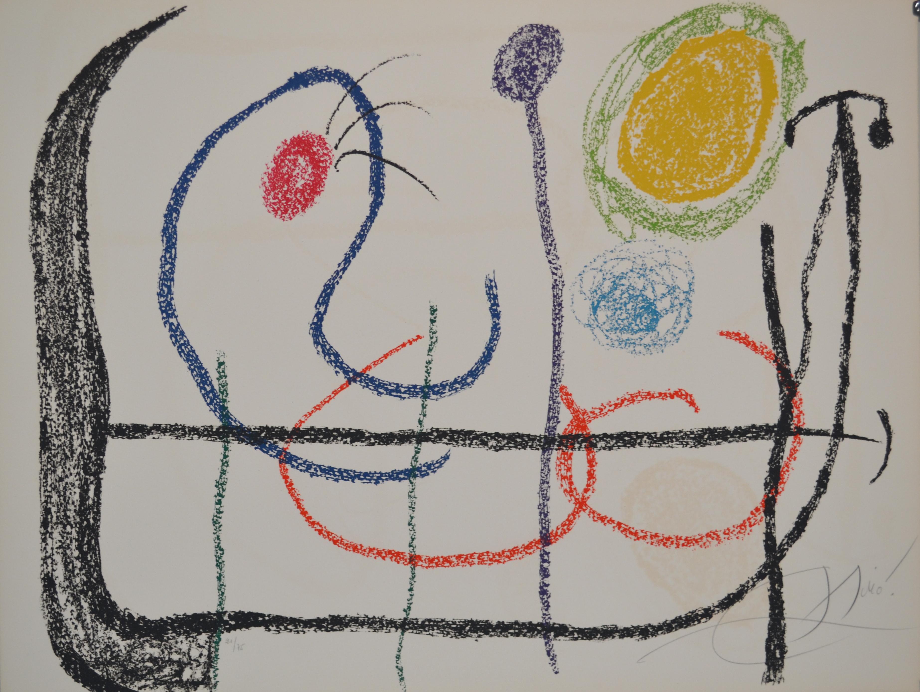 Untitled, from Album 21 portfolio - M1136 - Print by Joan Miró