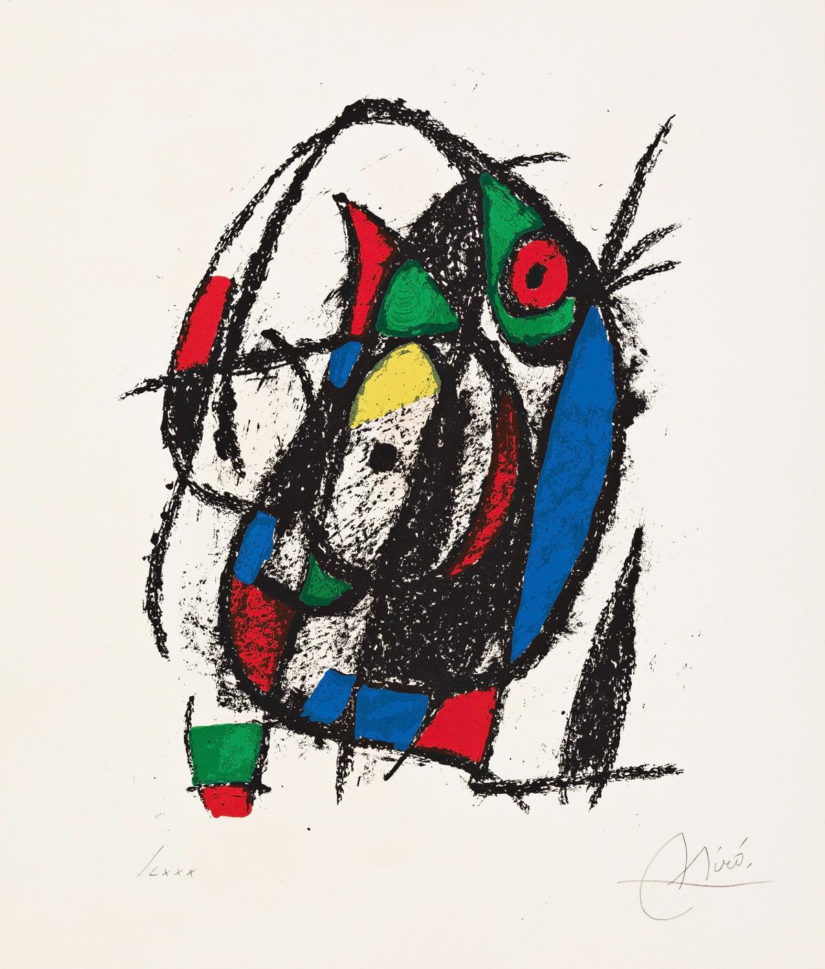 Untitled from Joan Miro Lithographes II
