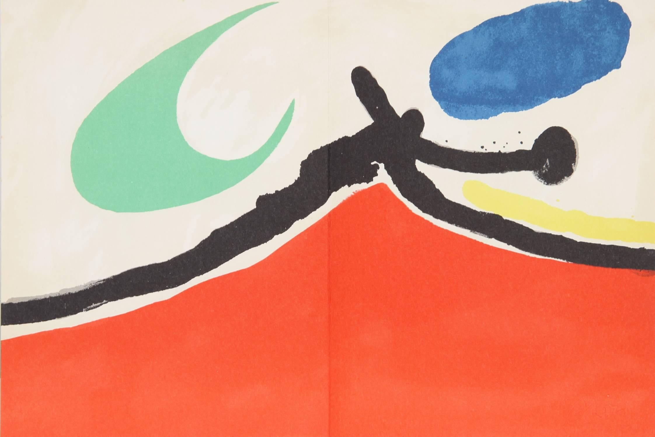 Joan Miró Abstract Print - untitled from Tapis de Tarragona by Joan Miro