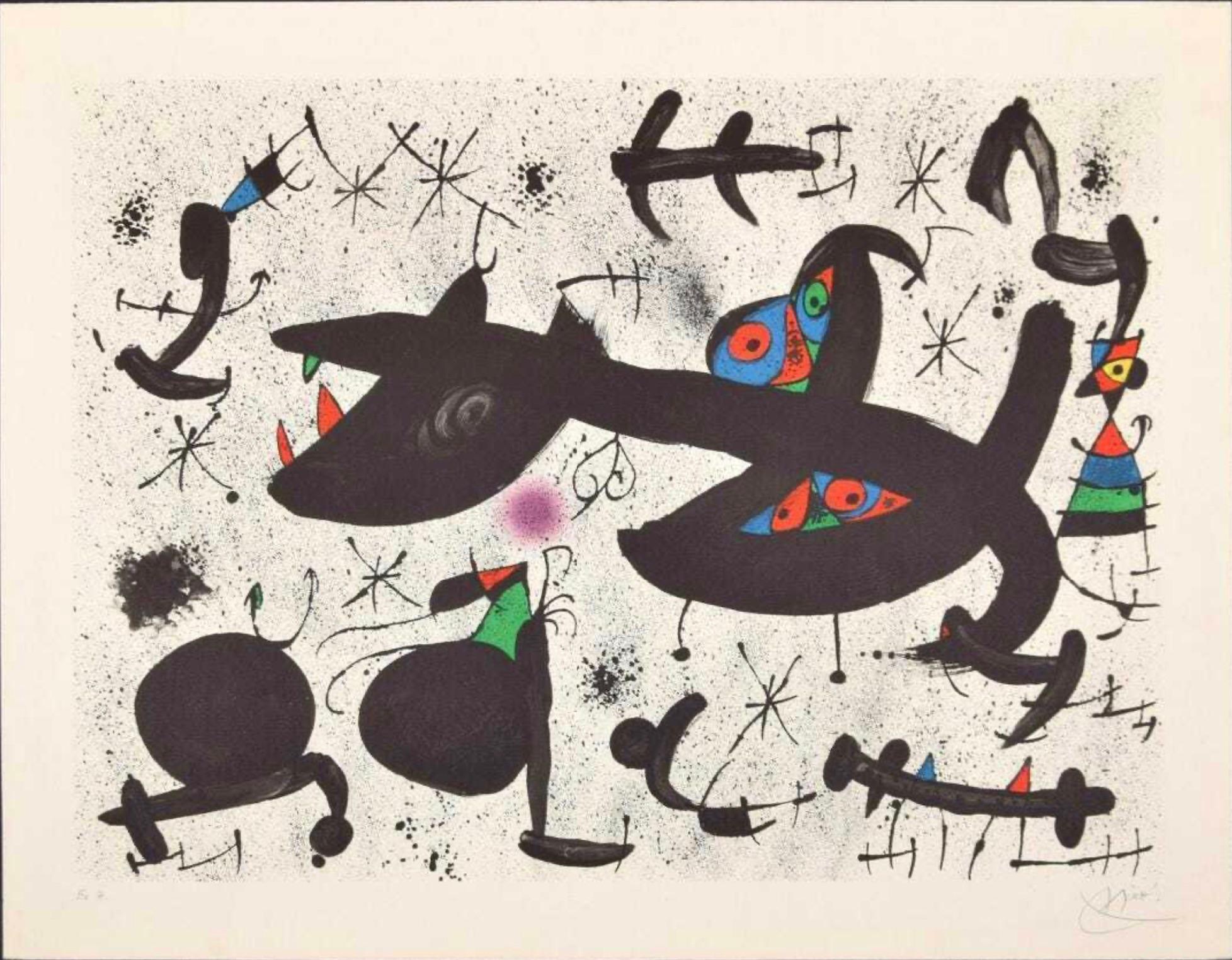 Untitled (Joan Prats) - Print by Joan Miró