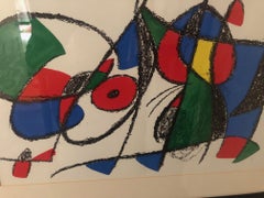 Untitled Twentieth Century Abstract Limited Edition Stone Lithographie Joan Miro
