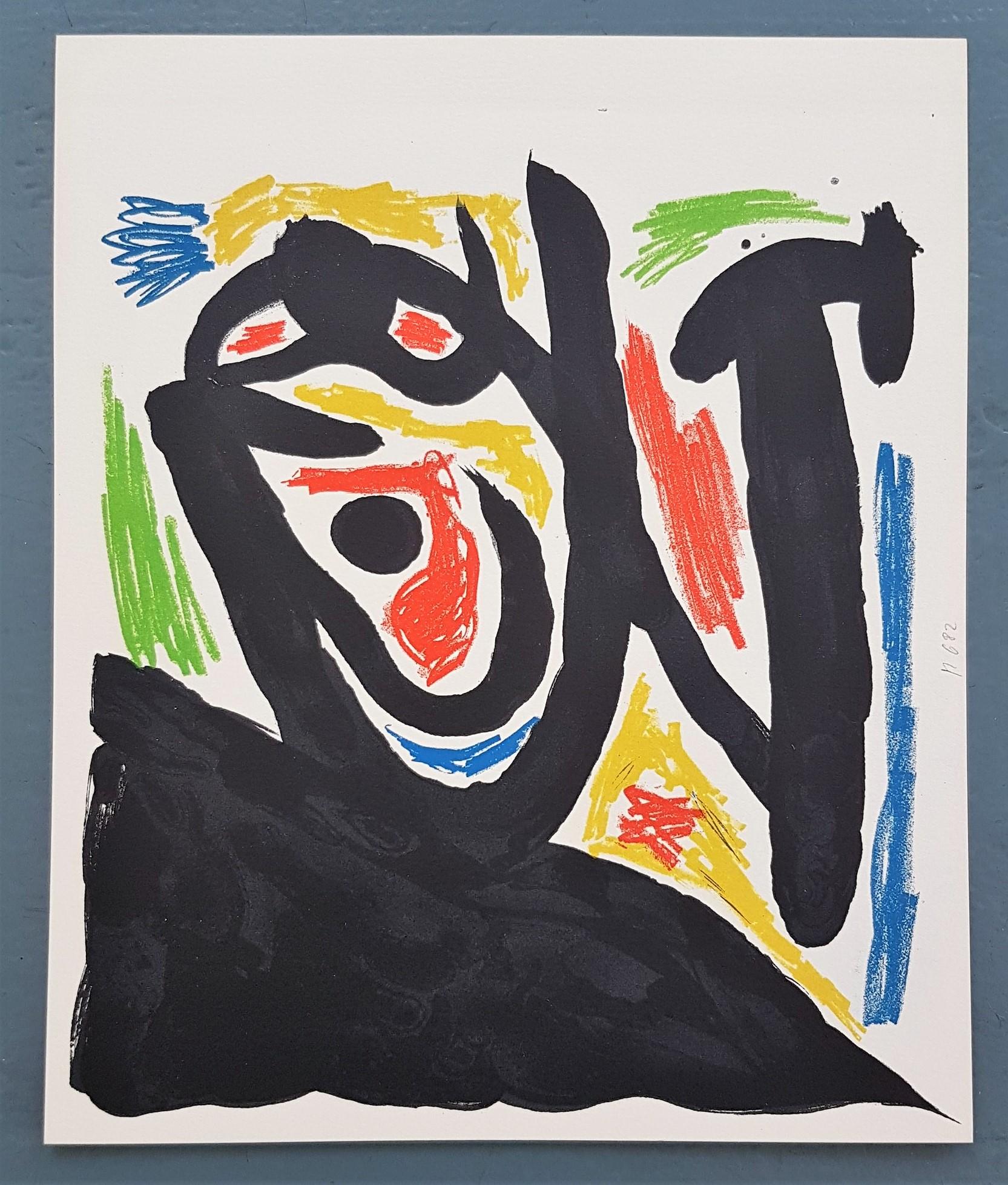 Joan Miró Figurative Print - "Untitled" (one plate from "Maitres-Graveurs Contemporains" - Berggruen & Cie)