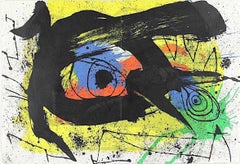 Untitled - Original Lithograph by Joan Mirò - 1973